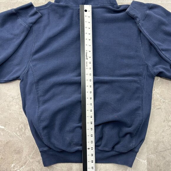 Vintage Steve Barrys Michigan Hoodie Mens Large Wolverine Embroidered Sweatshirt - Picture 6 of 7